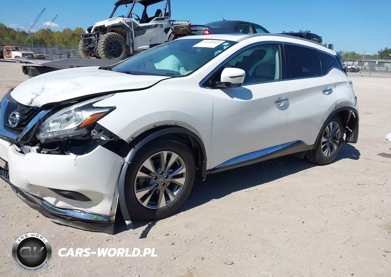 2018 Nissan Murano Sl VIN:5N1AZ2MG5JN185028 - 2