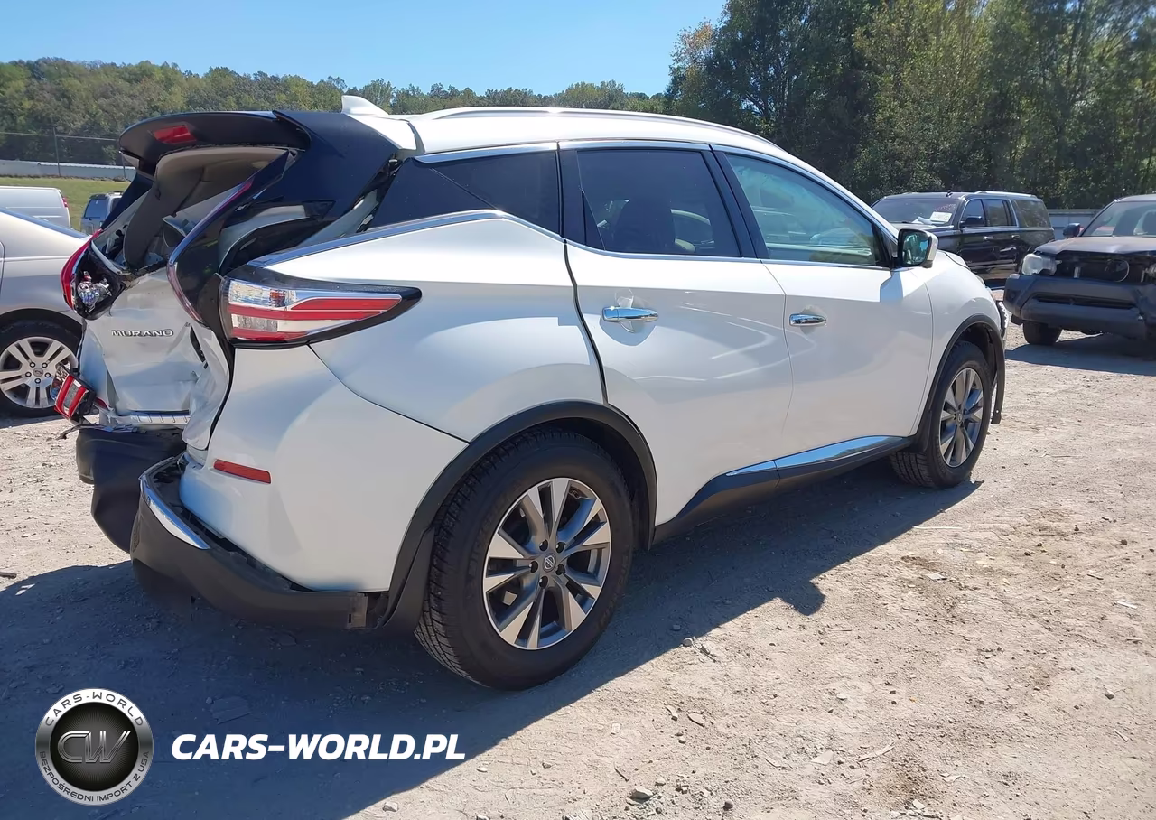 2018 Nissan Murano Sl VIN:5N1AZ2MG5JN185028 - 4