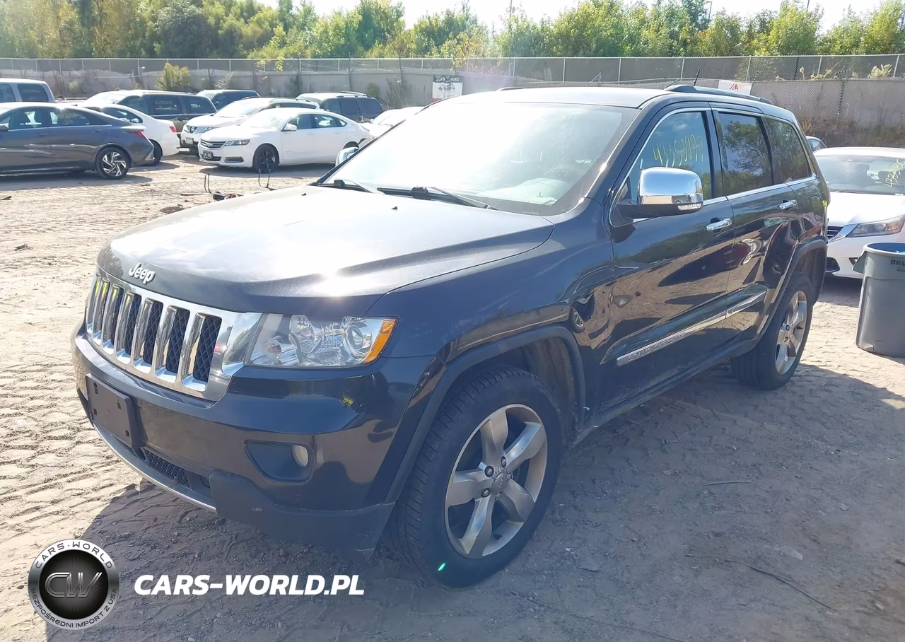 2013 Jeep Grand Cherokee Overland VIN:1C4RJFCG1DC599463 - 2