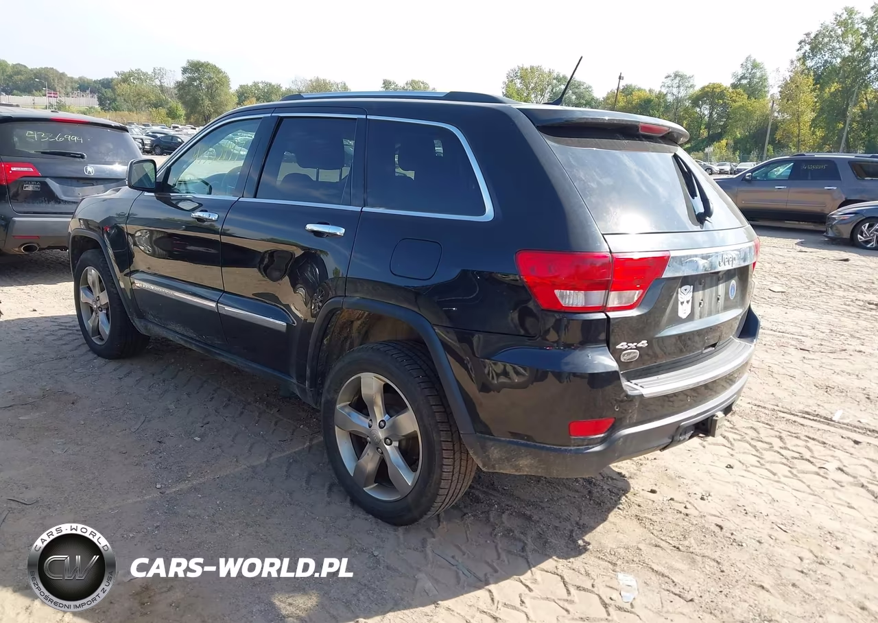 2013 Jeep Grand Cherokee Overland VIN:1C4RJFCG1DC599463 - 3