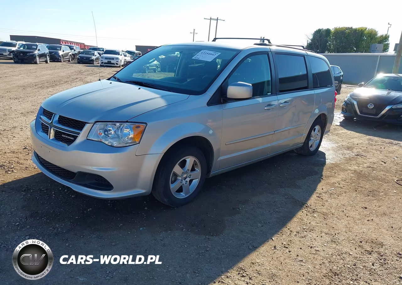 2012 Dodge Grand Caravan Sxt VIN:2C4RDGCG2CR295366 - 2