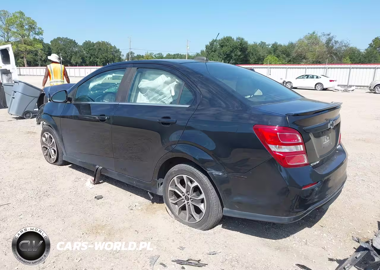 2018 Chevrolet Sonic Lt Auto VIN:1G1JD5SH6J4123295 - 3