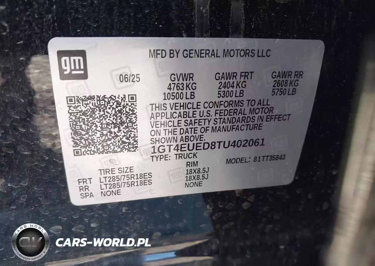 2026 GMC Sierra Ev Extended Range At4 VIN:1GT4EUED8TU402061 - 9