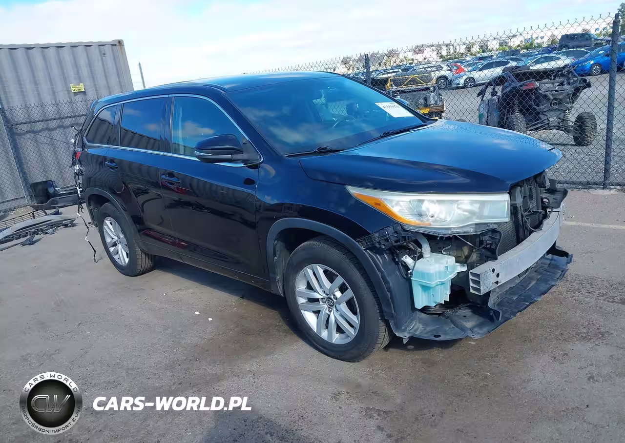 2016 Toyota Highlander Le