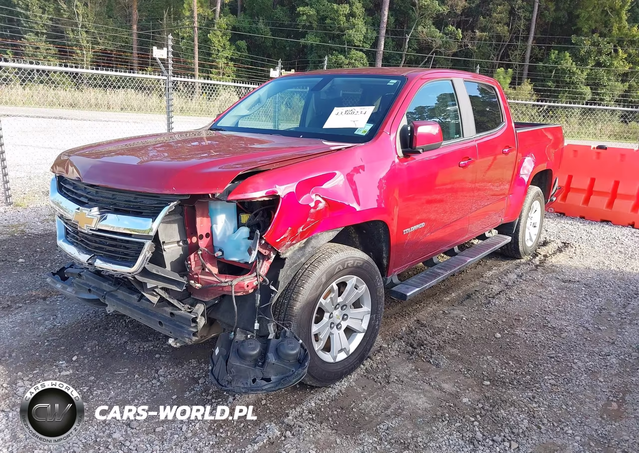 2019 Chevrolet Colorado Lt VIN:1GCGSCENXK1224484 - 2