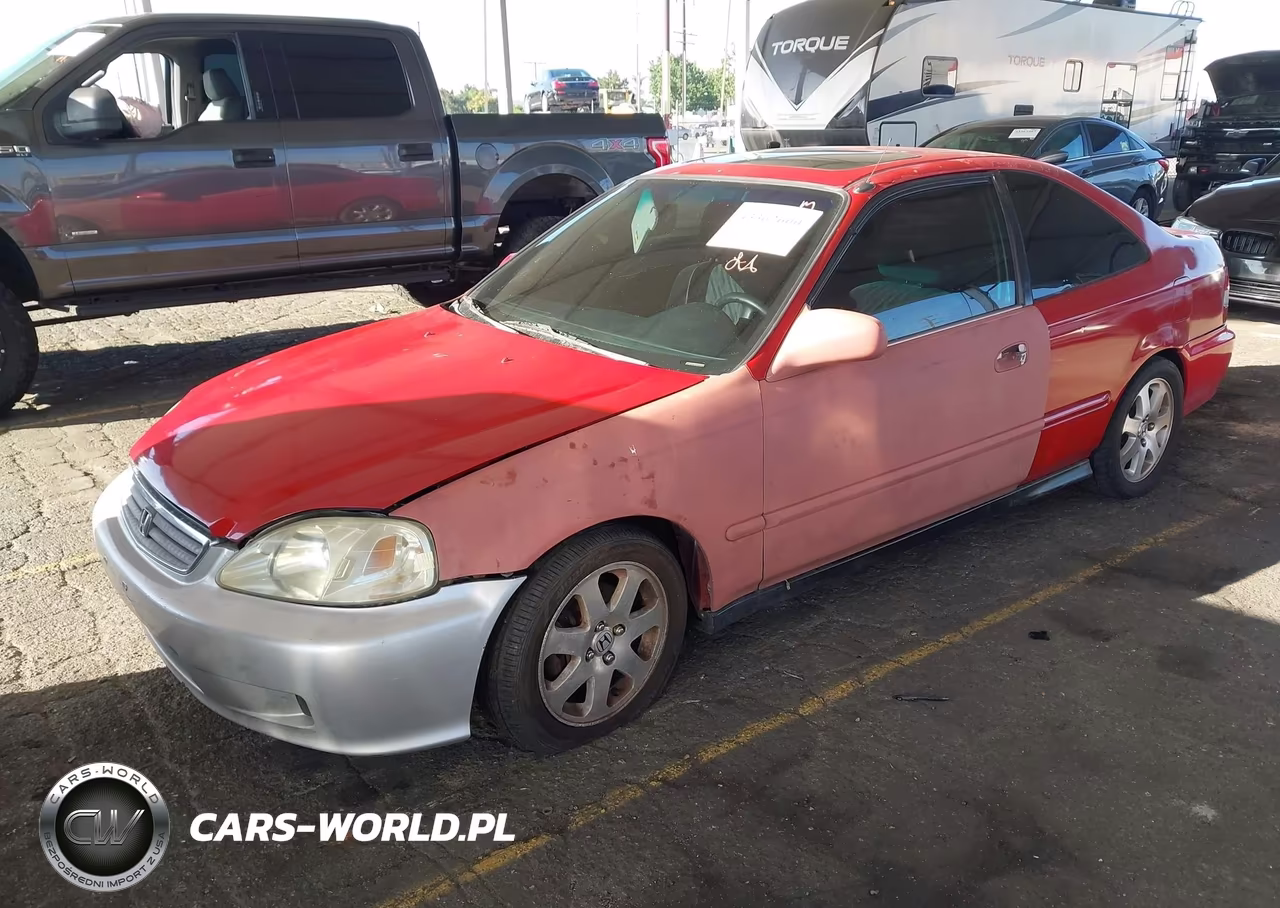 2000 Honda Civic Ex VIN:1HGEJ8142YL071375 - 2