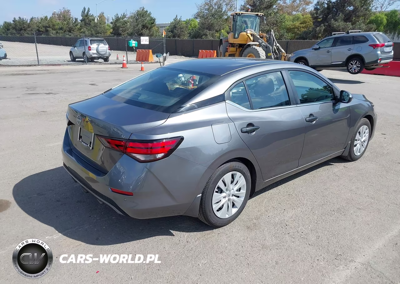2025 Nissan Sentra S VIN:3N1AB8BV5SY251324 - 4