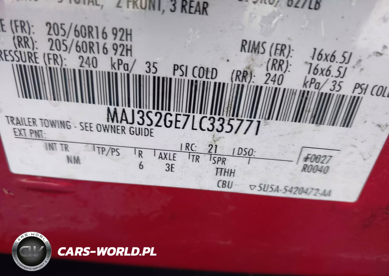 2020 Ford Ecosport Se VIN:MAJ3S2GE7LC335771 - 9
