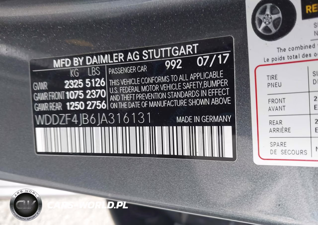 2018 Mercedes-Benz E 300 VIN:WDDZF4JB6JA316131 - 9