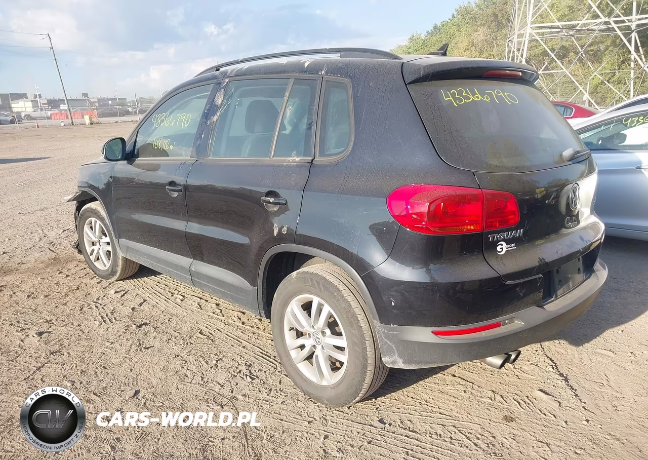 2015 Volkswagen Tiguan S VIN:WVGAV7AX7FW610991 - 3