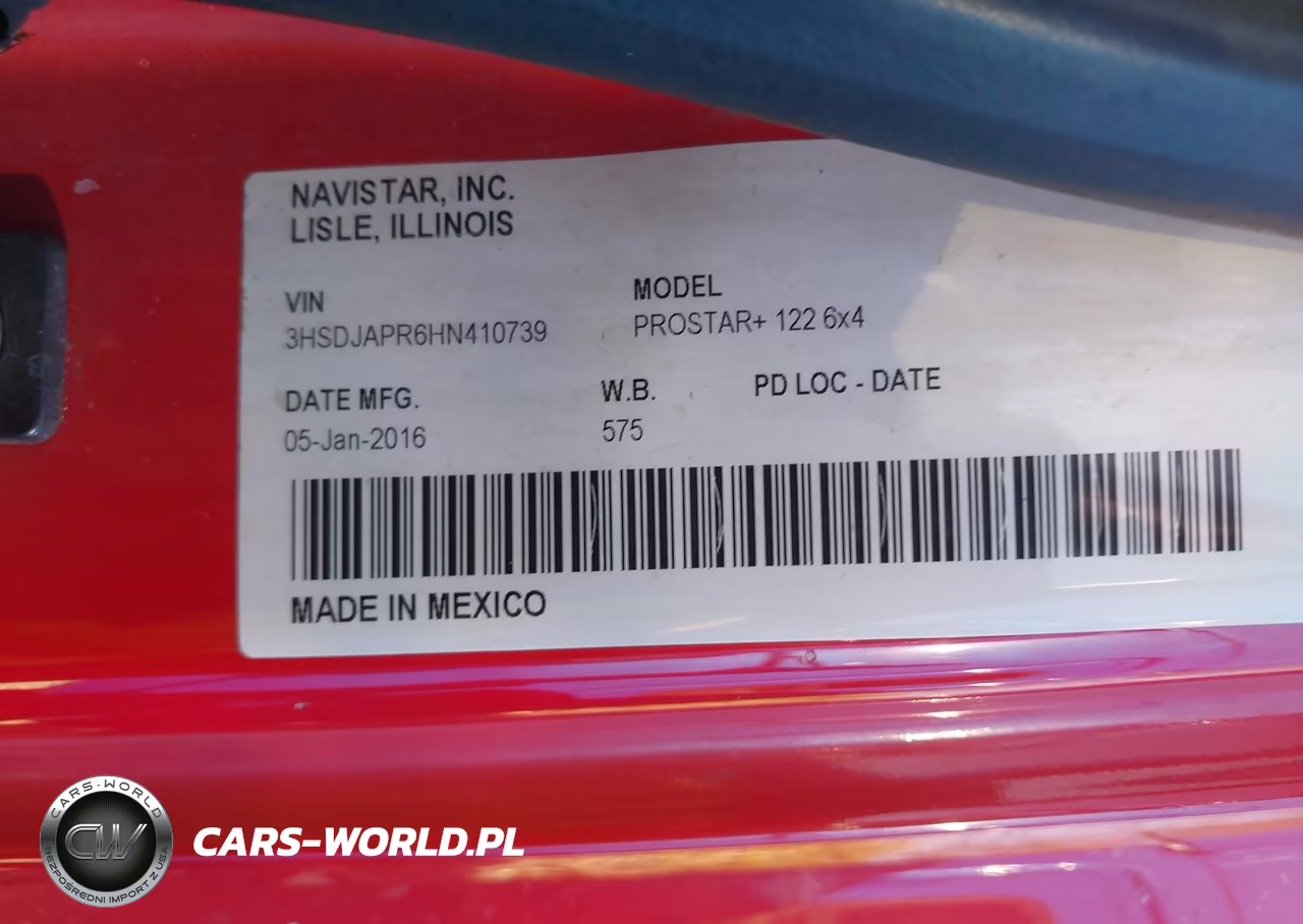 2017 International Prostar+ VIN:3HSDJAPR6HN410739 - 9