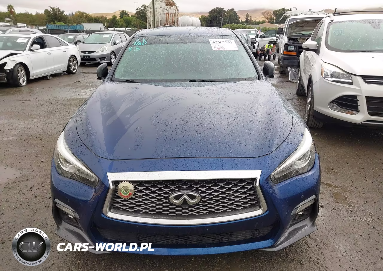 2019 Infiniti Q50 3.0T Red Sport 400 VIN:JN1FV7AP2KM760770 - 12