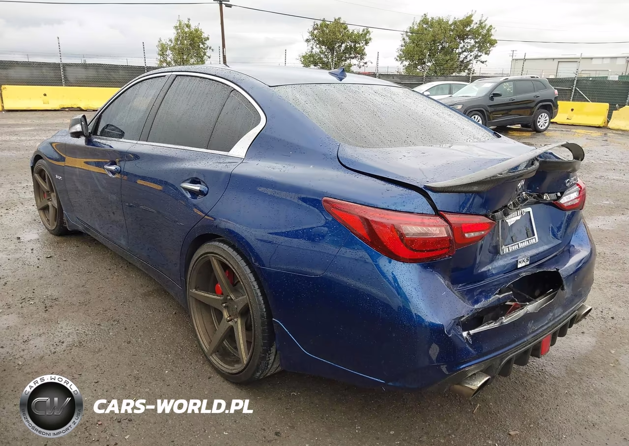 2019 Infiniti Q50 3.0T Red Sport 400 VIN:JN1FV7AP2KM760770 - 3