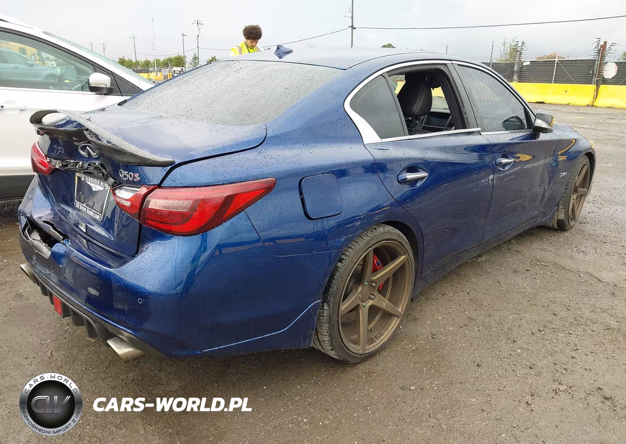 2019 Infiniti Q50 3.0T Red Sport 400 VIN:JN1FV7AP2KM760770 - 4