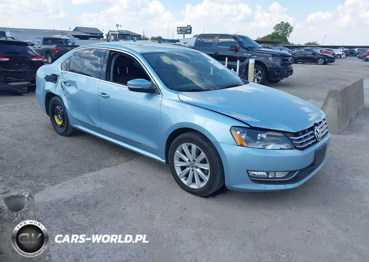 2013 Volkswagen Passat 2.5L Sel Premium