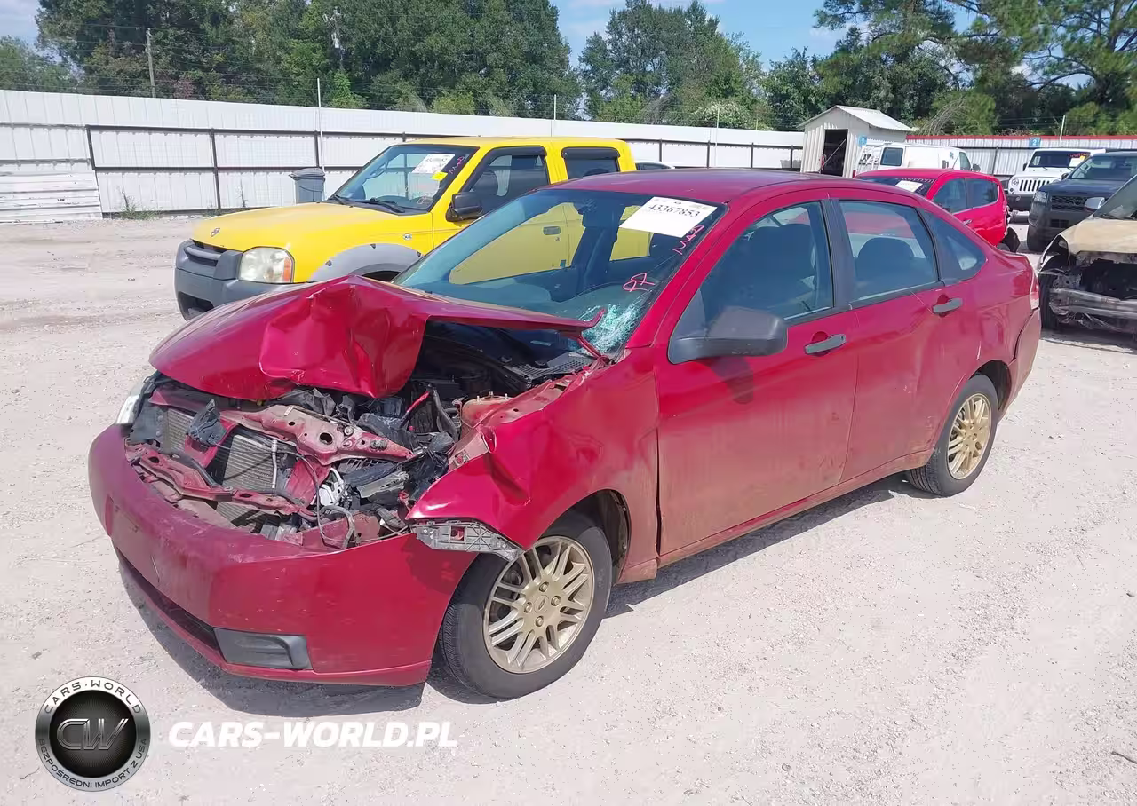 2010 Ford Focus Se VIN:1FAHP3FN8AW290740 - 2