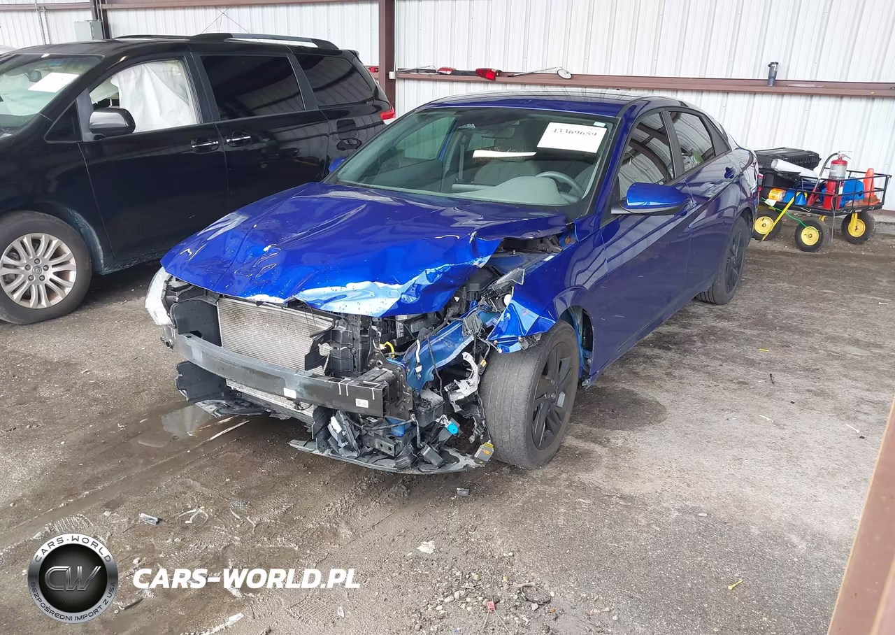 2023 Hyundai Elantra Sel VIN:KMHLM4AG2PU395673 - 2