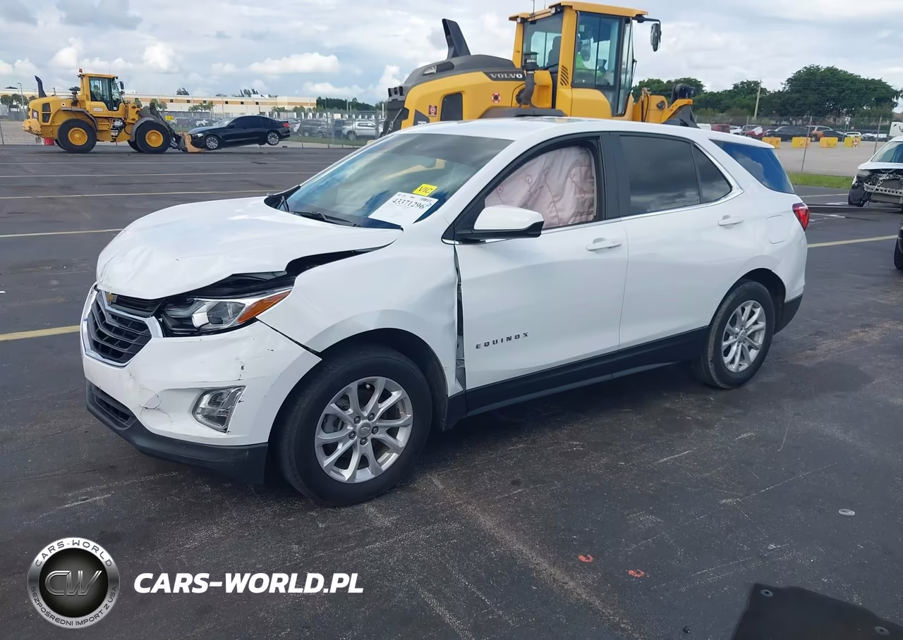 2021 Chevrolet Equinox Fwd Lt VIN:3GNAXKEV1MS172608 - 2