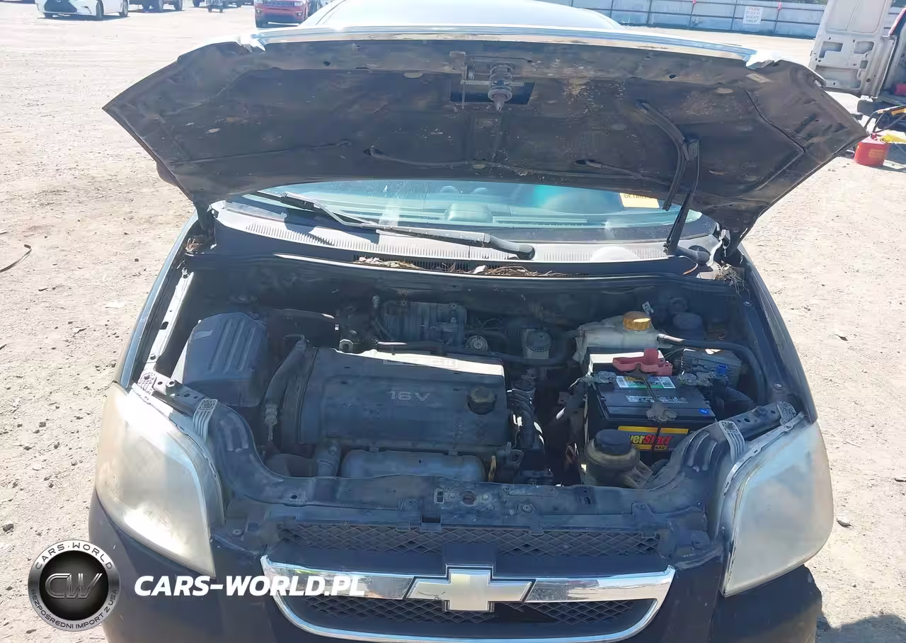 2008 Chevrolet Aveo Ls VIN:KL1TD56668B214993 - 10