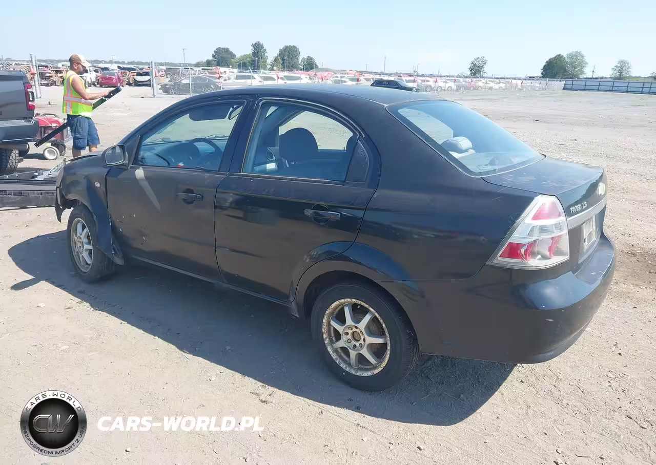2008 Chevrolet Aveo Ls VIN:KL1TD56668B214993 - 3
