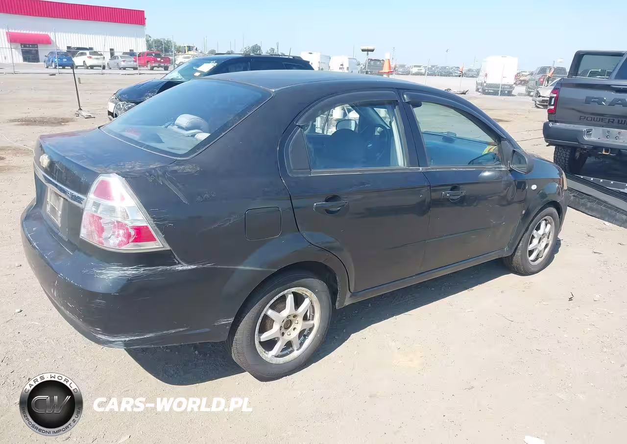 2008 Chevrolet Aveo Ls VIN:KL1TD56668B214993 - 4