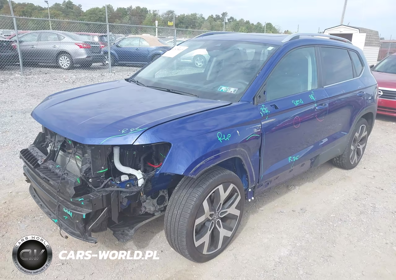 2022 Volkswagen Taos 1.5T Sel VIN:3VV2X7B21NM038211 - 2