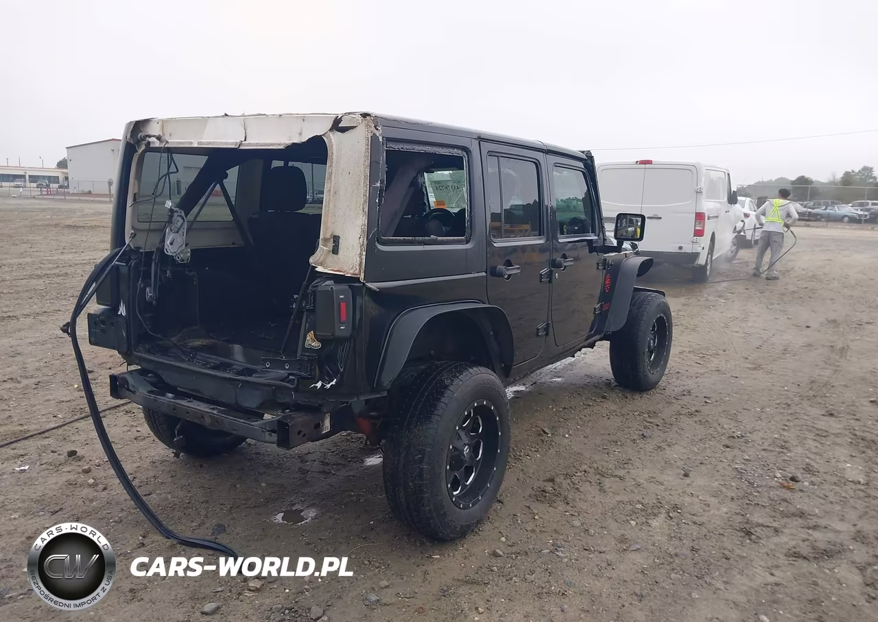 2016 Jeep Wrangler Unlimited Willys Wheeler VIN:1C4BJWDG9GL110229 - 4
