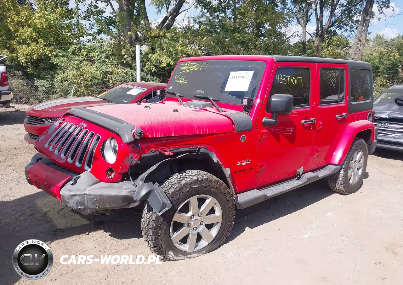 2016 Jeep Wrangler Unlimited Sahara VIN:1C4BJWEG8GL323428 - 2