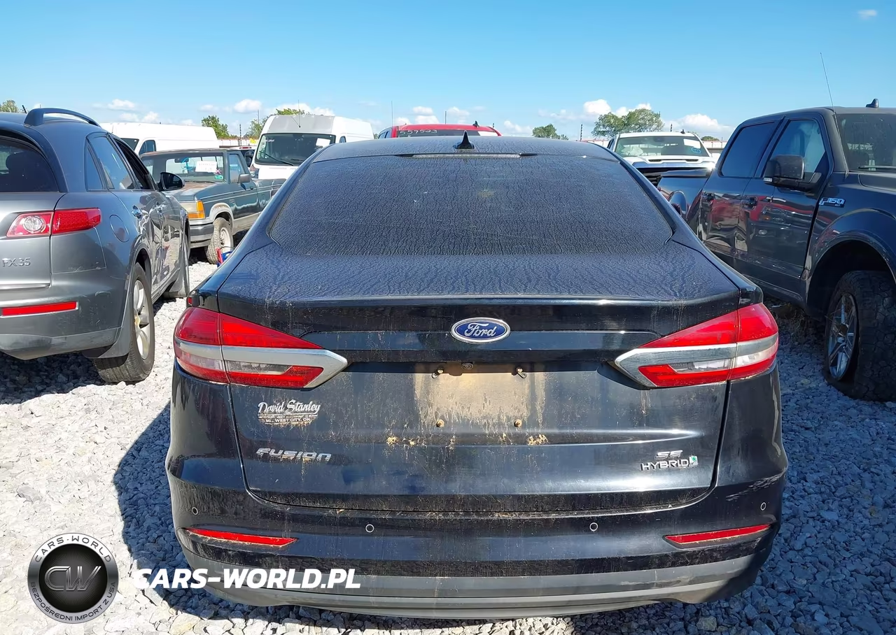 2019 Ford Fusion Hybrid Se VIN:3FA6P0LU7KR256598 - 17