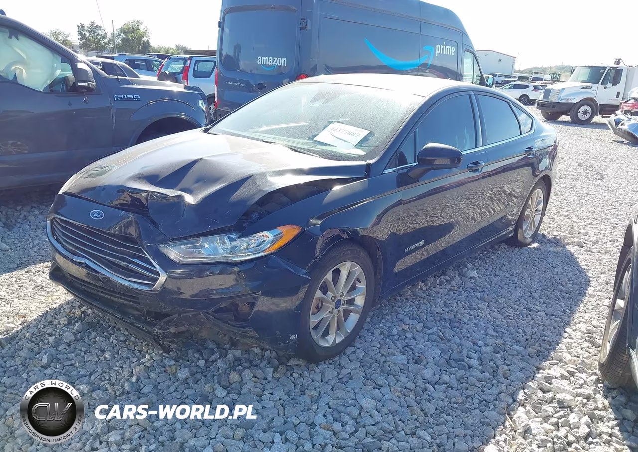 2019 Ford Fusion Hybrid Se VIN:3FA6P0LU7KR256598 - 2