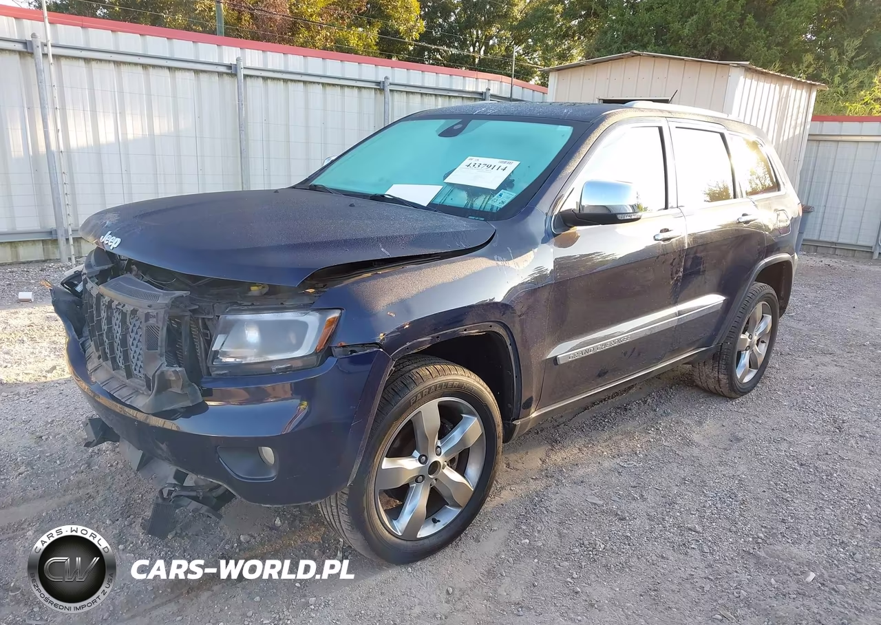 2012 Jeep Grand Cherokee Overland VIN:1C4RJECG1CC177055 - 2