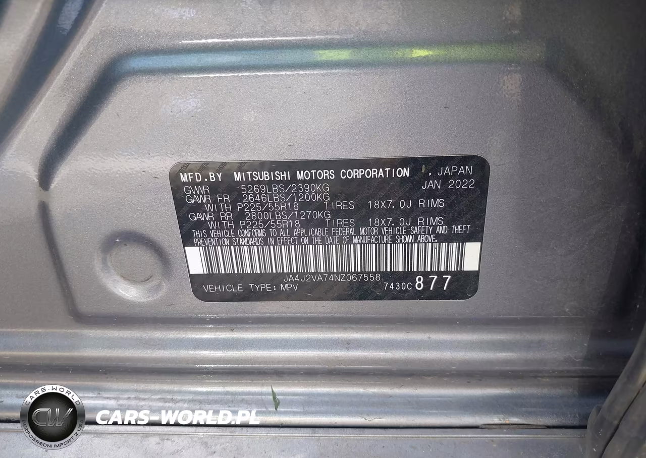 2022 Mitsubishi Outlander Phev Gt S-Awc-Le S-Awc-Sel S-Awc VIN:JA4J2VA74NZ067558 - 9