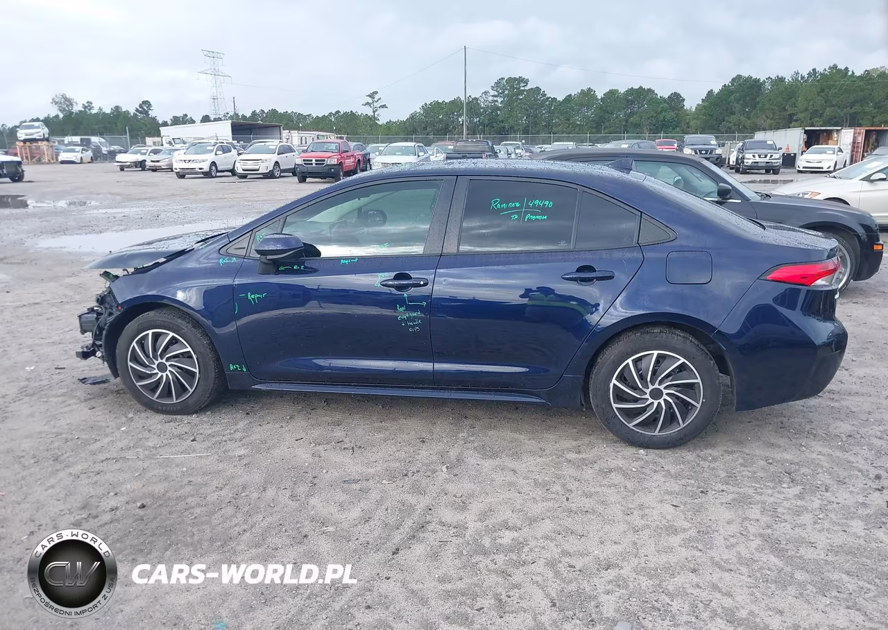 2022 Toyota Corolla Le VIN:5YFEPMAE6NP385242 - 15