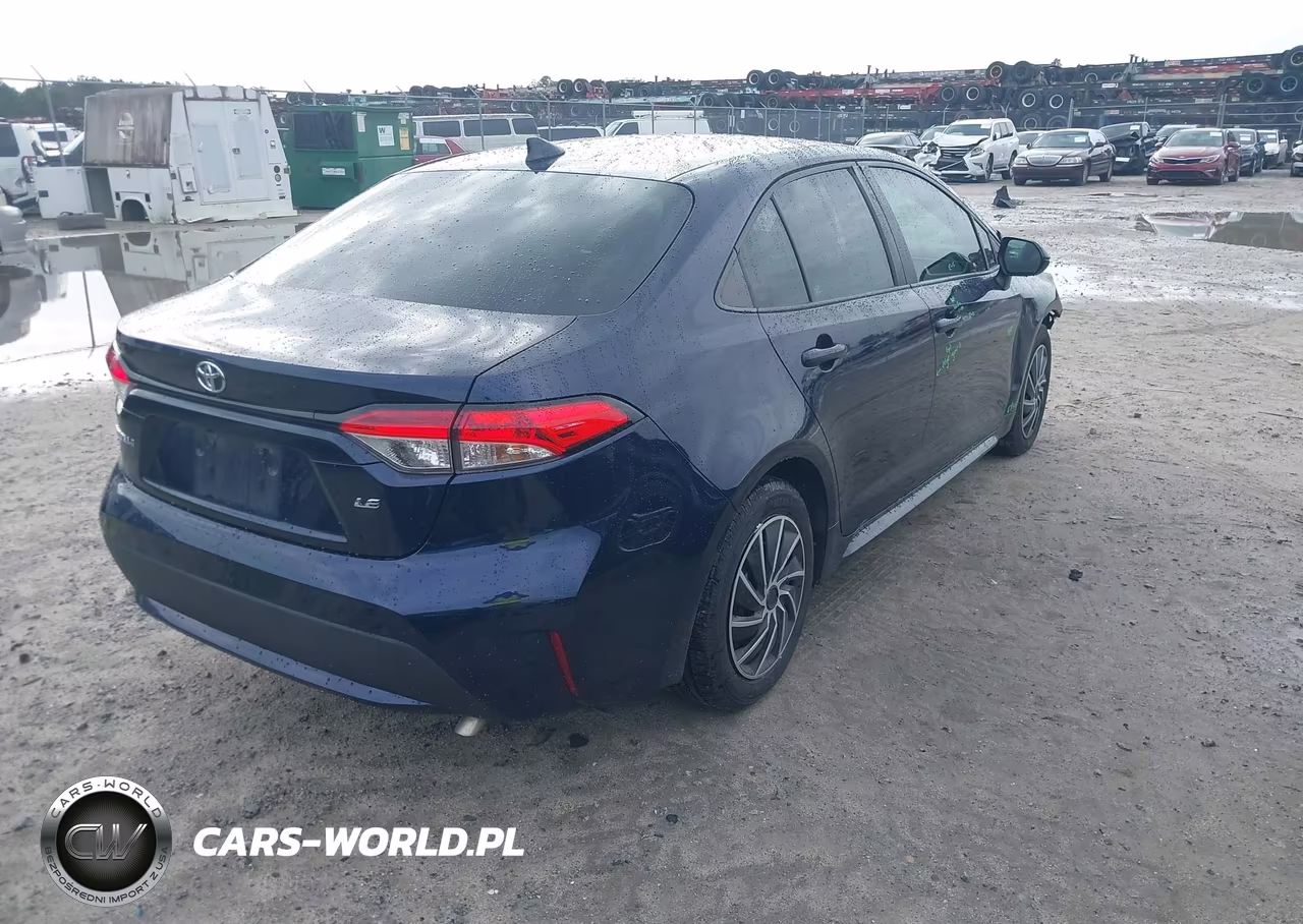 2022 Toyota Corolla Le VIN:5YFEPMAE6NP385242 - 4