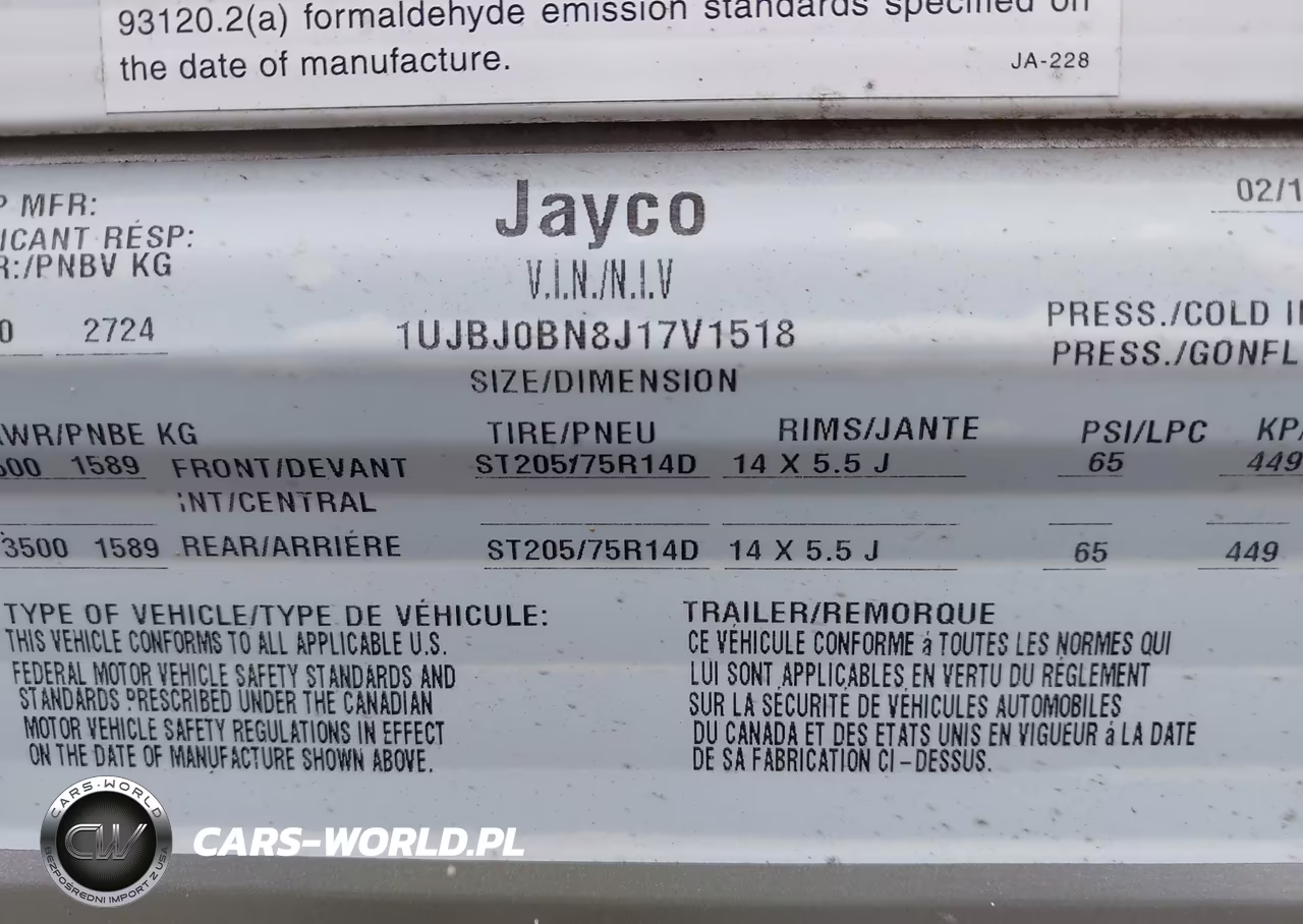 2018 Jayco Jay Flight Slx 264 B VIN:1UJBJ0BN8J17V1518 - 9