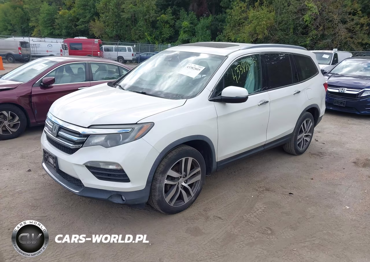 2017 Honda Pilot Touring VIN:5FNYF6H92HB003020 - 2