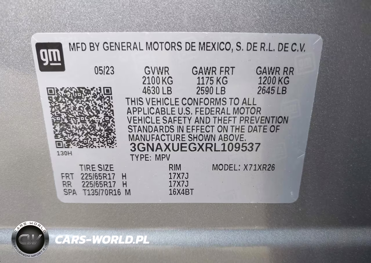 2024 Chevrolet Equinox Awd Lt VIN:3GNAXUEGXRL109537 - 9