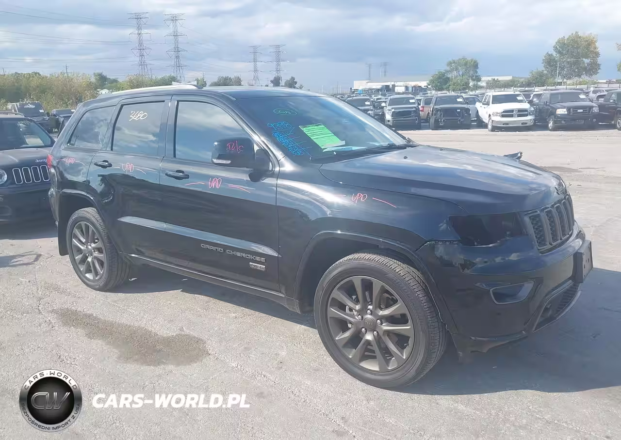 2017 Jeep Grand Cherokee Limited 75Th Anniversary Edition 4X4