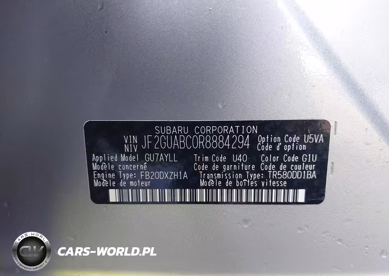 2024 Subaru Crosstrek VIN:JF2GUABC0R8884294 - 17