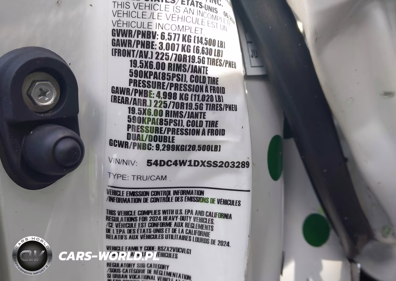 2025 Isuzu Npr Hd VIN:54DC4W1DXSS203289 - 8