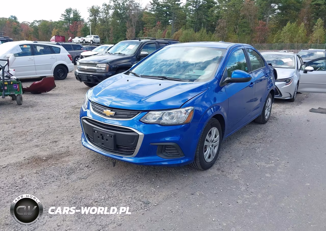 2020 Chevrolet Sonic Fwd Ls VIN:1G1JB5SB7L4100239 - 2