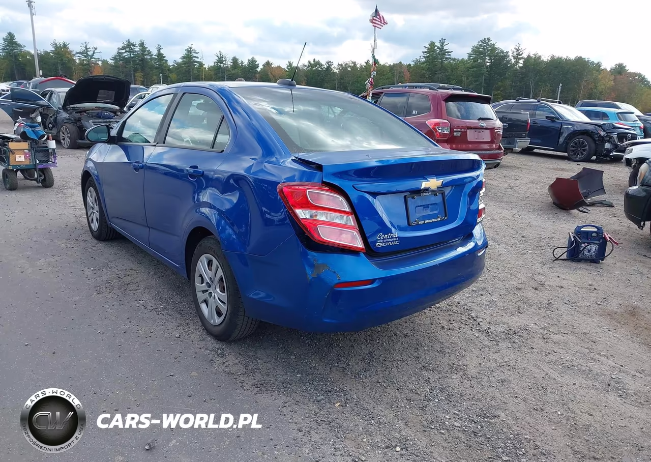 2020 Chevrolet Sonic Fwd Ls VIN:1G1JB5SB7L4100239 - 3