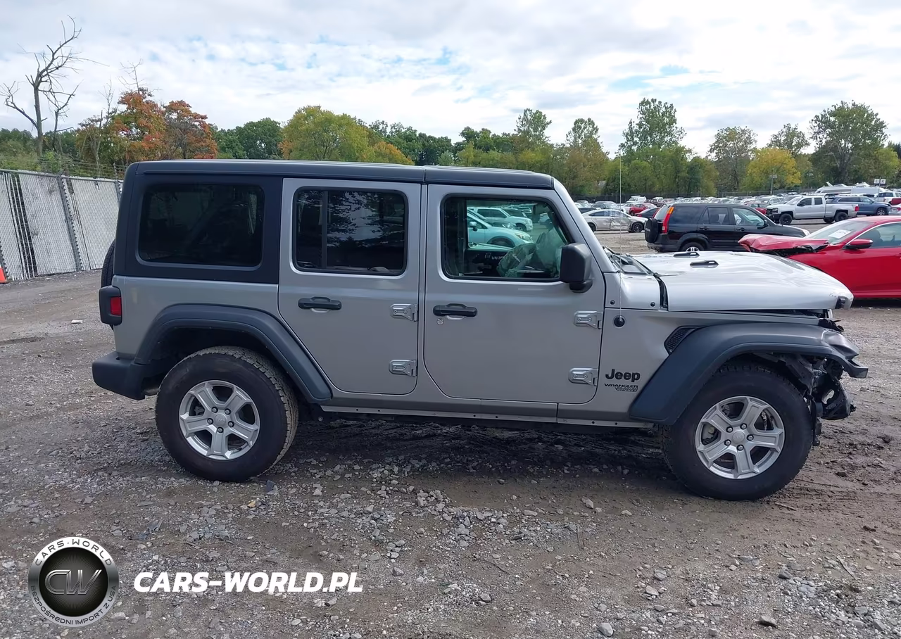 2021 Jeep Wrangler Unlimited Sport S 4X4 VIN:1C4HJXDG6MW743538 - 14