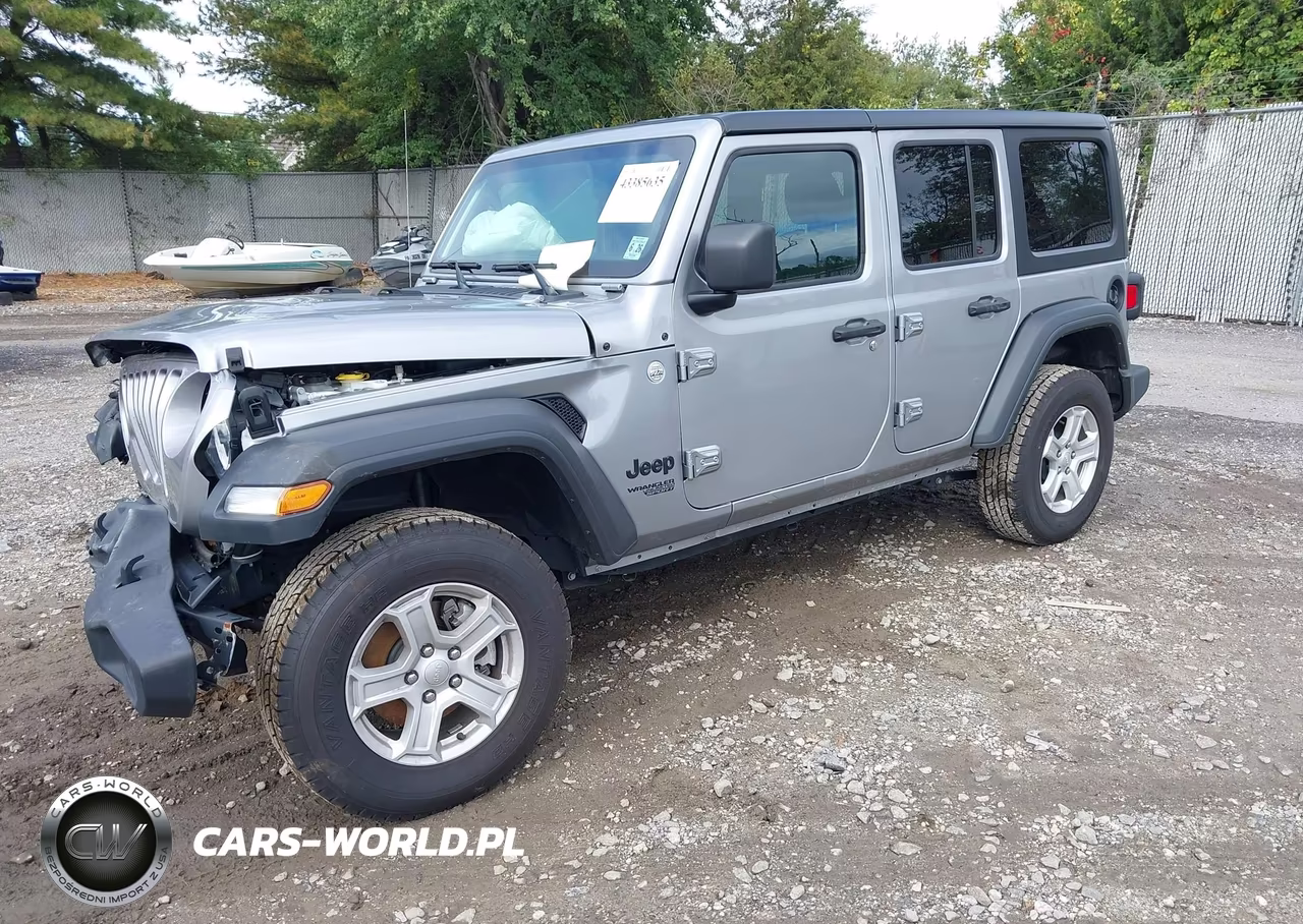 2021 Jeep Wrangler Unlimited Sport S 4X4 VIN:1C4HJXDG6MW743538 - 2