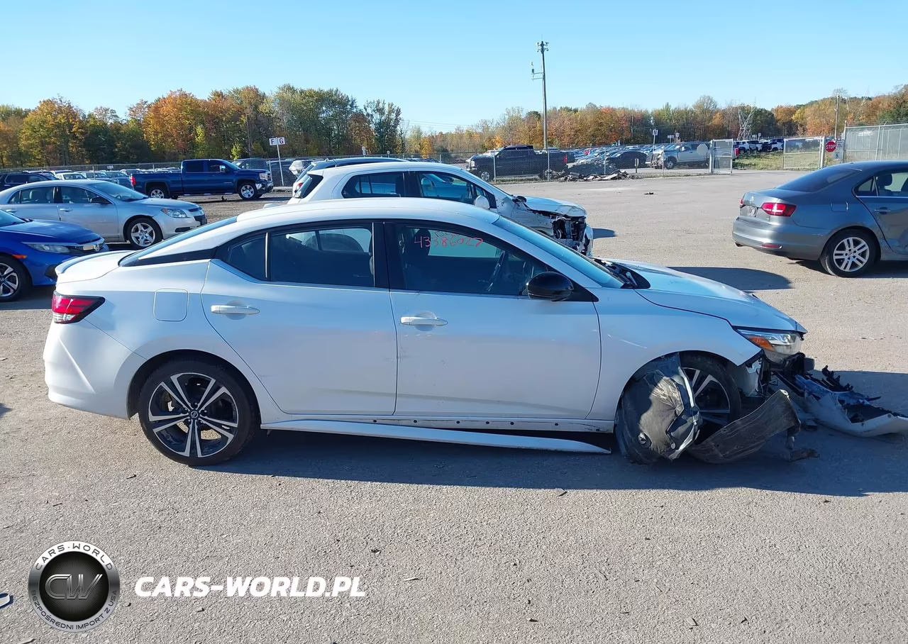 2021 Nissan Sentra Sr Xtronic Cvt VIN:3N1AB8DV0MY227089 - 13
