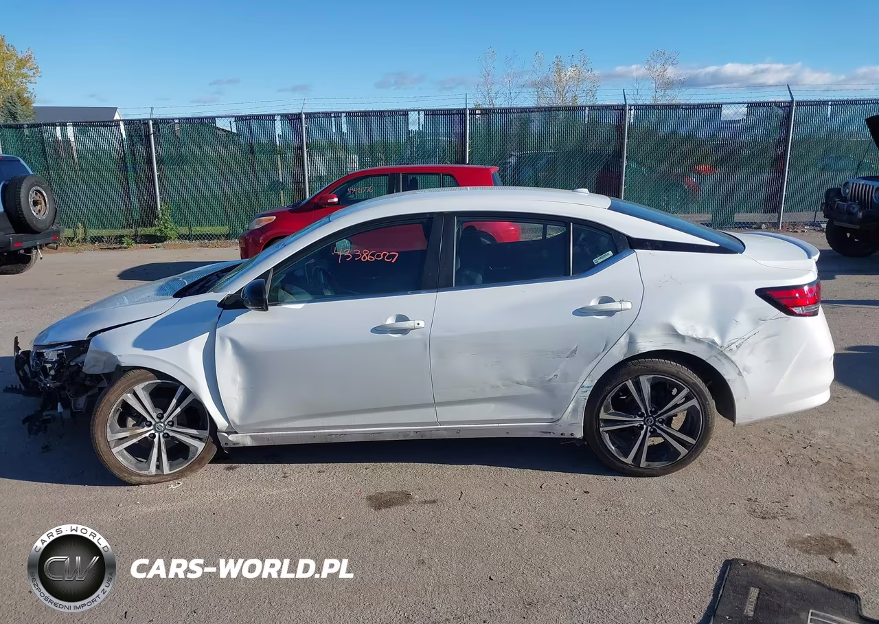 2021 Nissan Sentra Sr Xtronic Cvt VIN:3N1AB8DV0MY227089 - 14