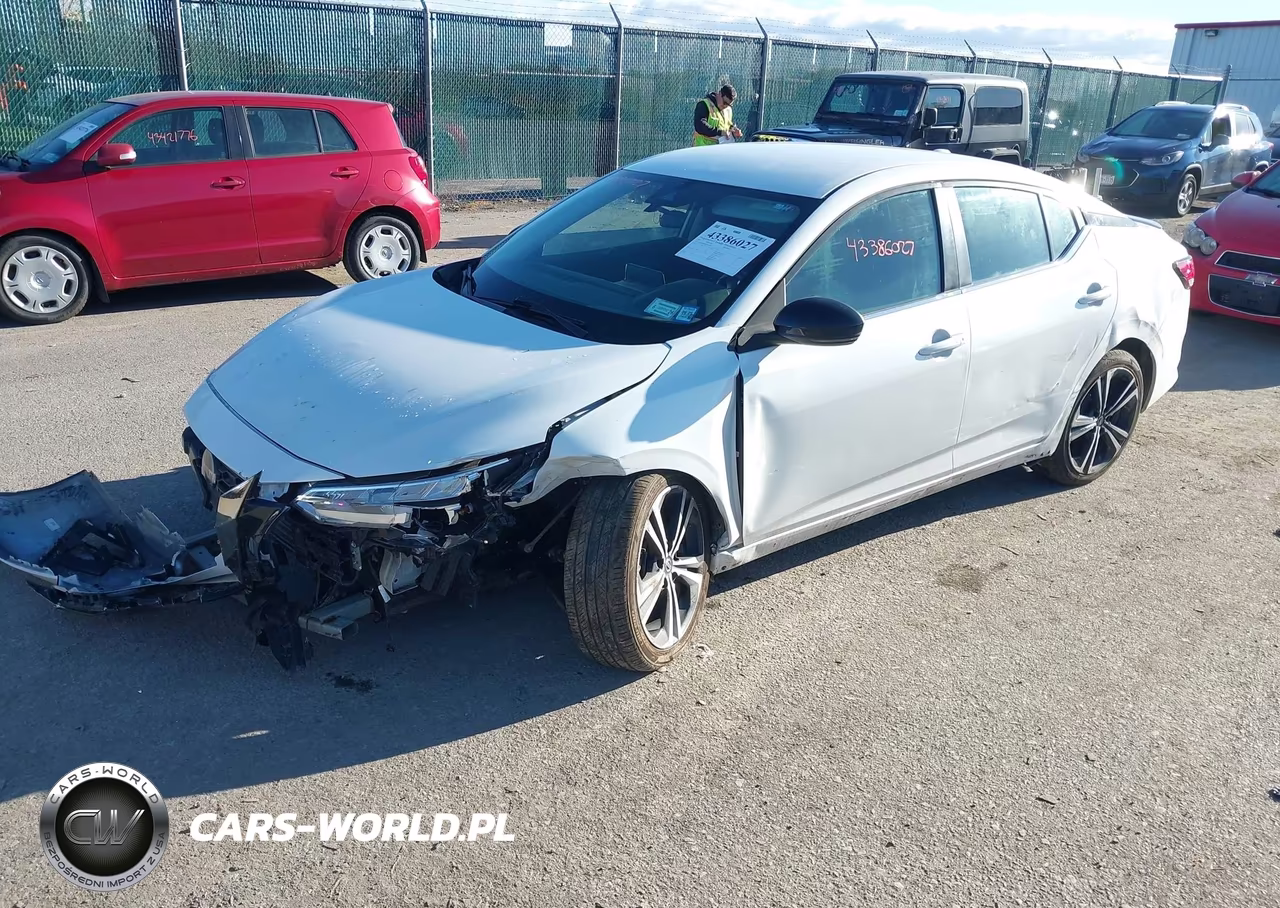2021 Nissan Sentra Sr Xtronic Cvt VIN:3N1AB8DV0MY227089 - 2