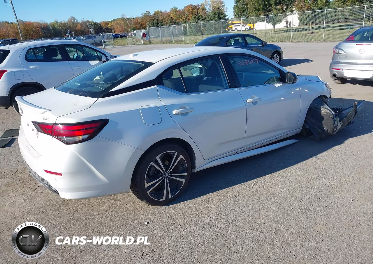 2021 Nissan Sentra Sr Xtronic Cvt VIN:3N1AB8DV0MY227089 - 4