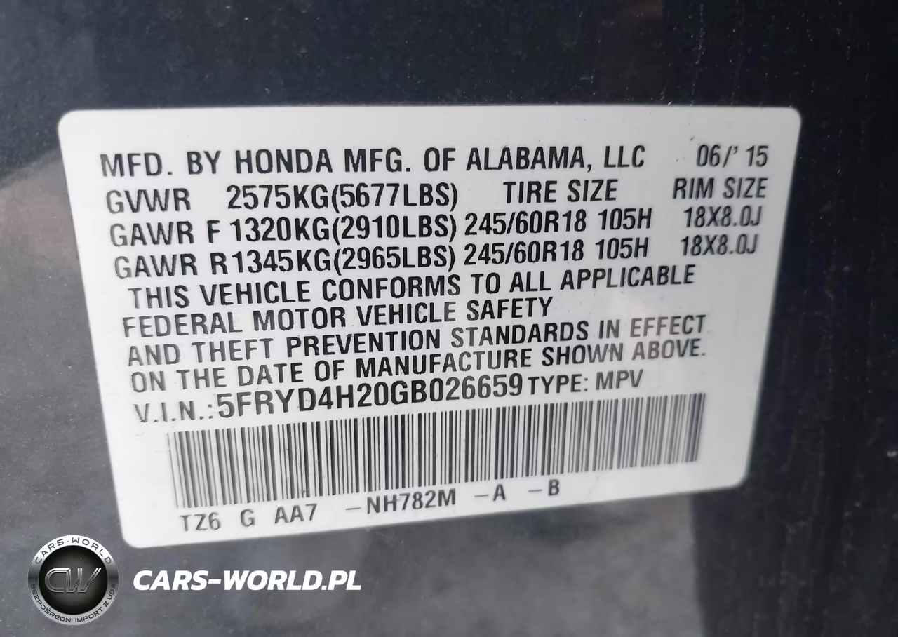 2016 Acura Mdx Acurawatch Plus Package VIN:5FRYD4H20GB026659 - 9