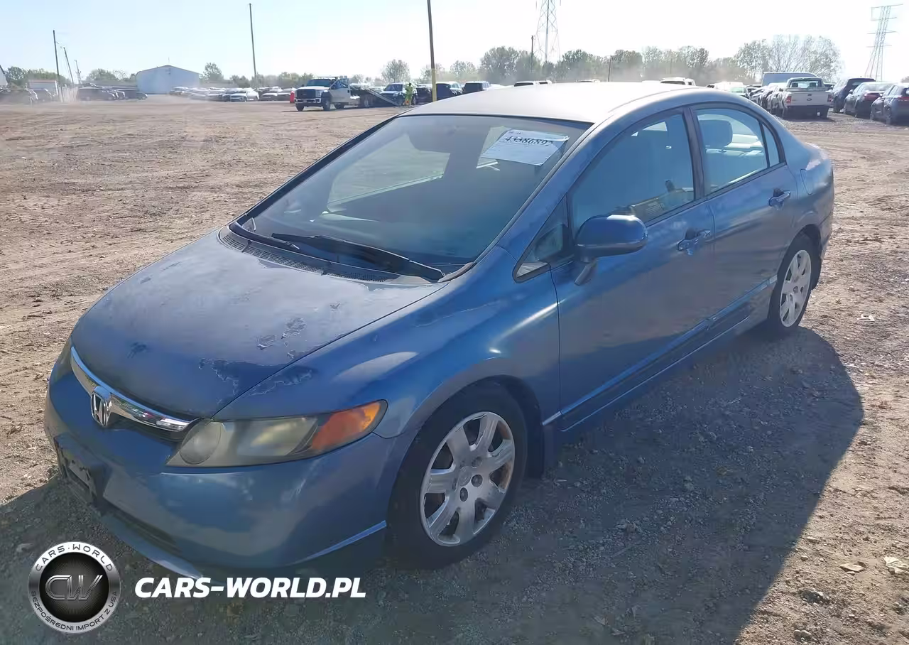 2007 Honda Civic Lx VIN:2HGFA16527H504475 - 2